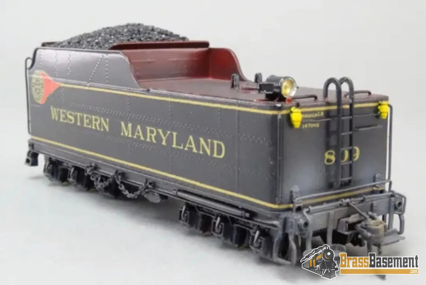 HO Brass - PFM Western Maryland WM 2-8-0 H-9 #809 - Pro Paint Steam