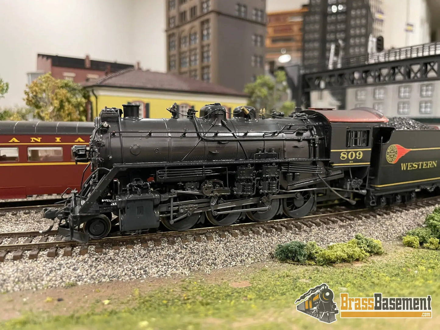 HO Brass - PFM Western Maryland WM 2-8-0 H-9 #809 - Pro Paint Steam