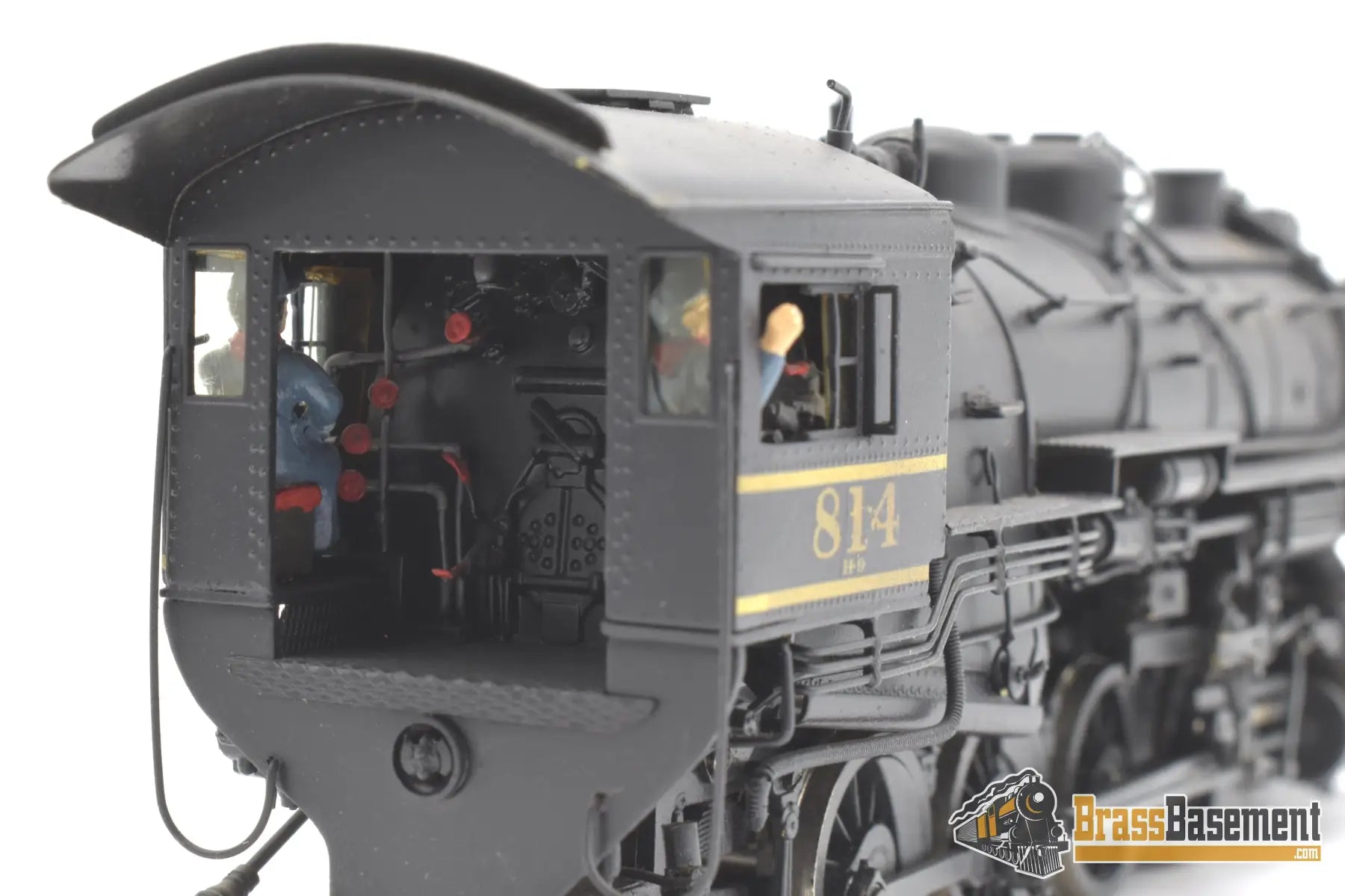 Ho Brass - Pfm Western Maryland Wm 2 - 8 - 0 H - 9 #814 Custom Painted Steam