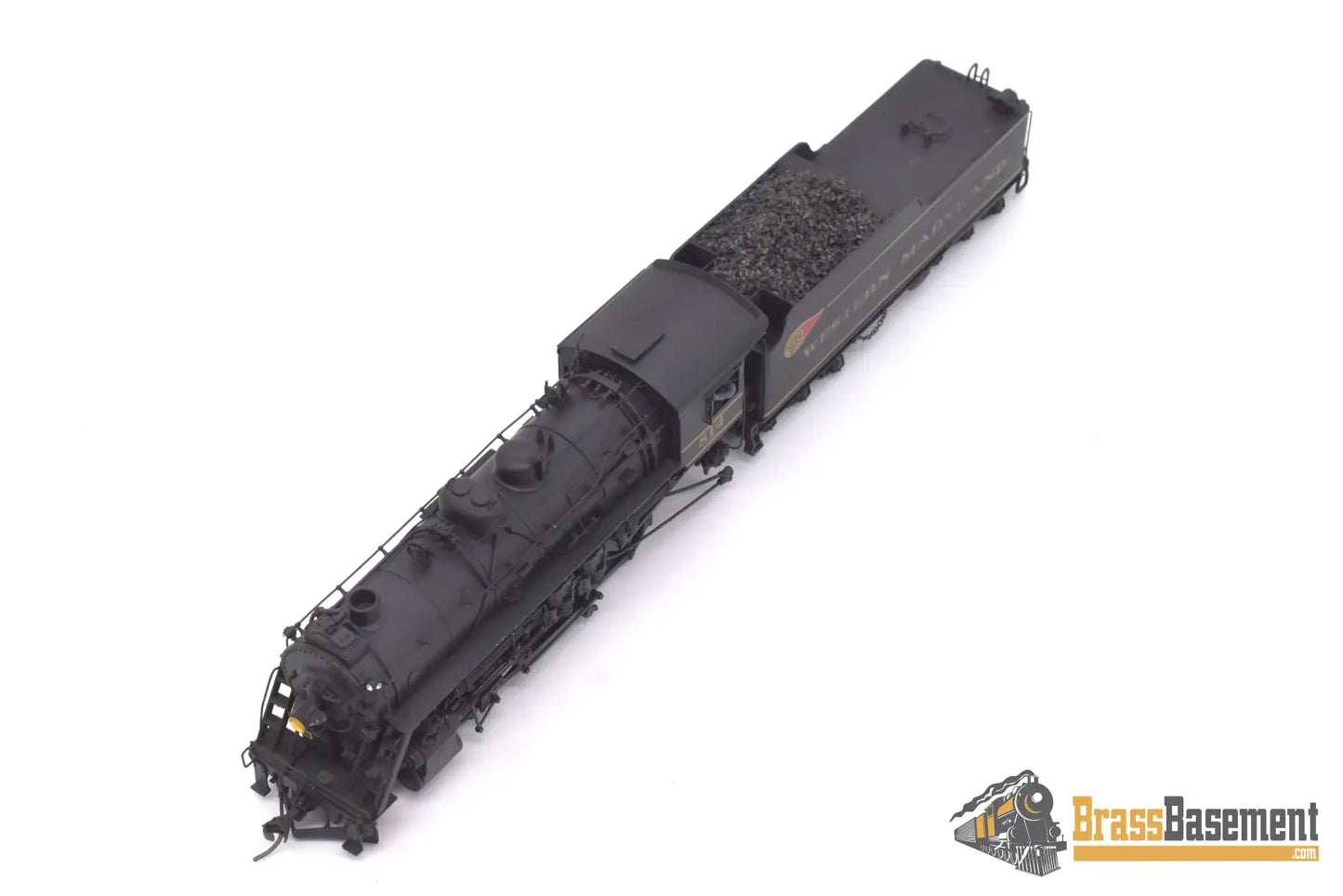 Ho Brass - Pfm Western Maryland Wm 2 - 8 - 0 H - 9 #814 Custom Painted Steam