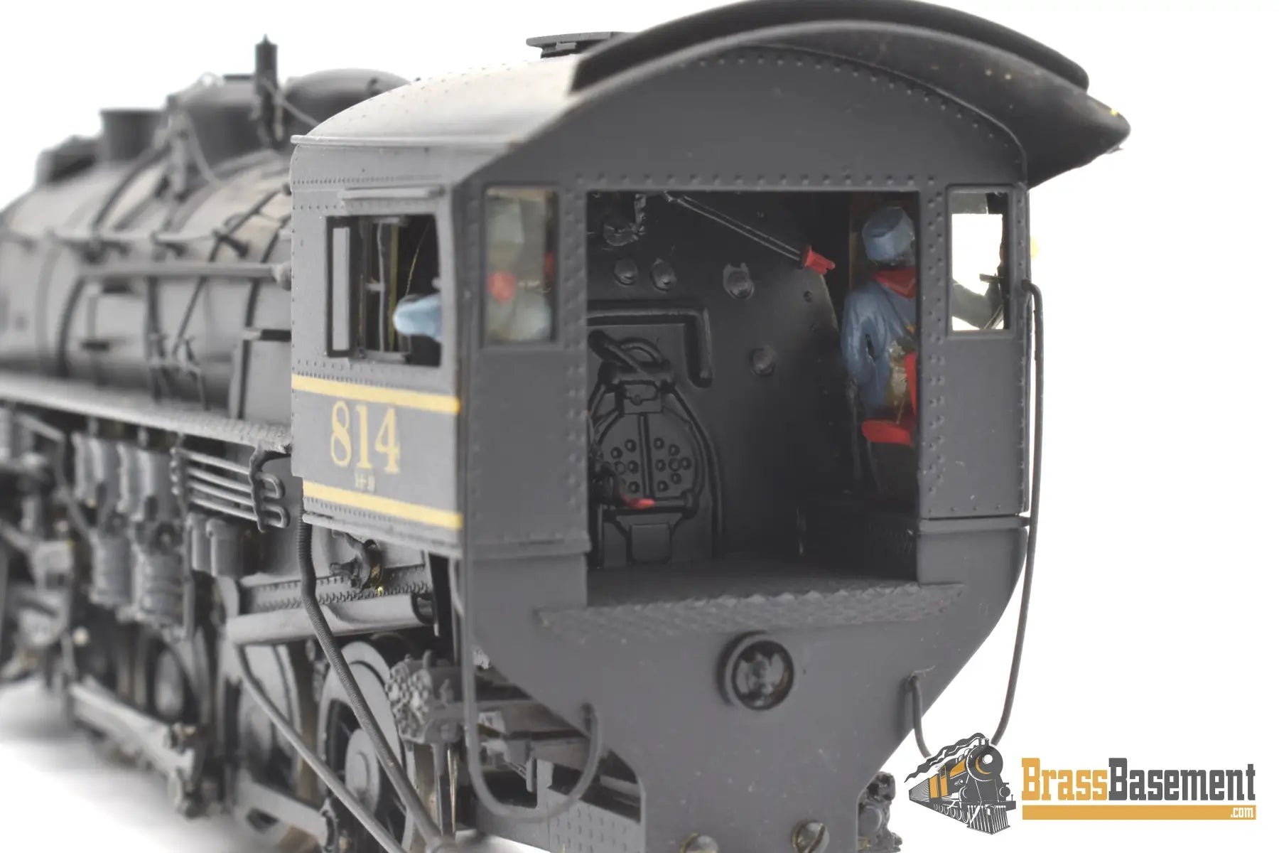 Ho Brass - Pfm Western Maryland Wm 2 - 8 - 0 H - 9 #814 Custom Painted Steam