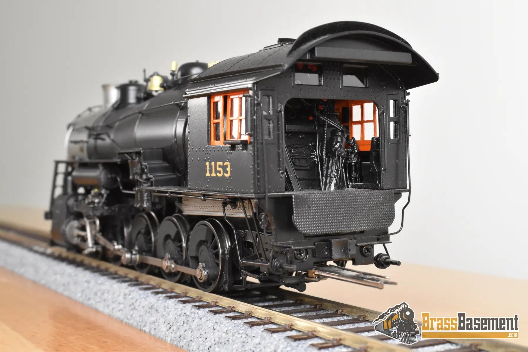 HO Brass - Precision Scale PSC 17730-1 Norfolk & Western N&W M-2 4-8-0 ’Mastodon’ #1153 Mint NO BOX Steam