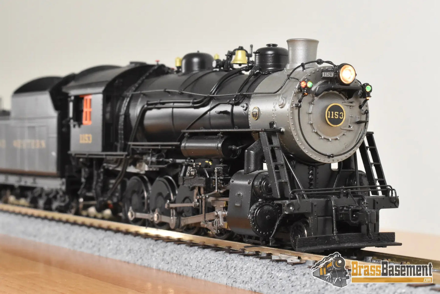 HO Brass - Precision Scale PSC 17730-1 Norfolk & Western N&W M-2 4-8-0 ’Mastodon’ #1153 Mint NO BOX Steam