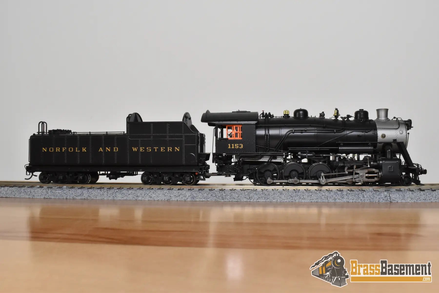 HO Brass - Precision Scale PSC 17730-1 Norfolk & Western N&W M-2 4-8-0 ’Mastodon’ #1153 Mint NO BOX Steam
