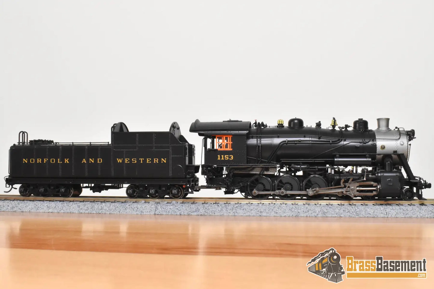 HO Brass - Precision Scale PSC 17730-1 Norfolk & Western N&W M-2 4-8-0 ’Mastodon’ #1153 Mint NO BOX Steam