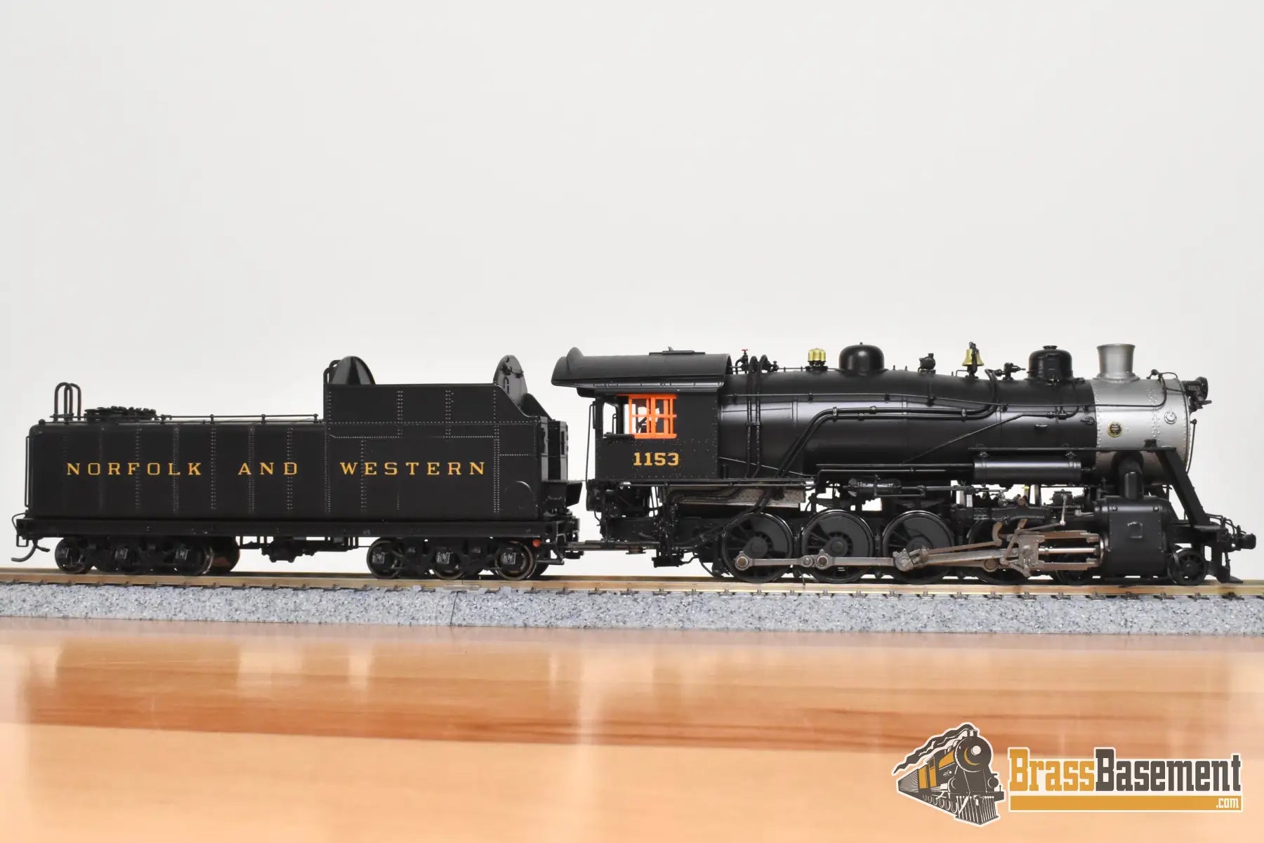 HO Brass - Precision Scale PSC 17730-1 Norfolk & Western N&W M-2 4-8-0 ’Mastodon’ #1153 Mint NO BOX Steam