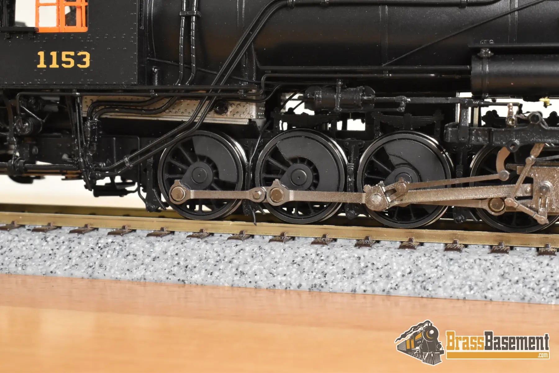 HO Brass - Precision Scale PSC 17730-1 Norfolk & Western N&W M-2 4-8-0 ’Mastodon’ #1153 Mint NO BOX Steam