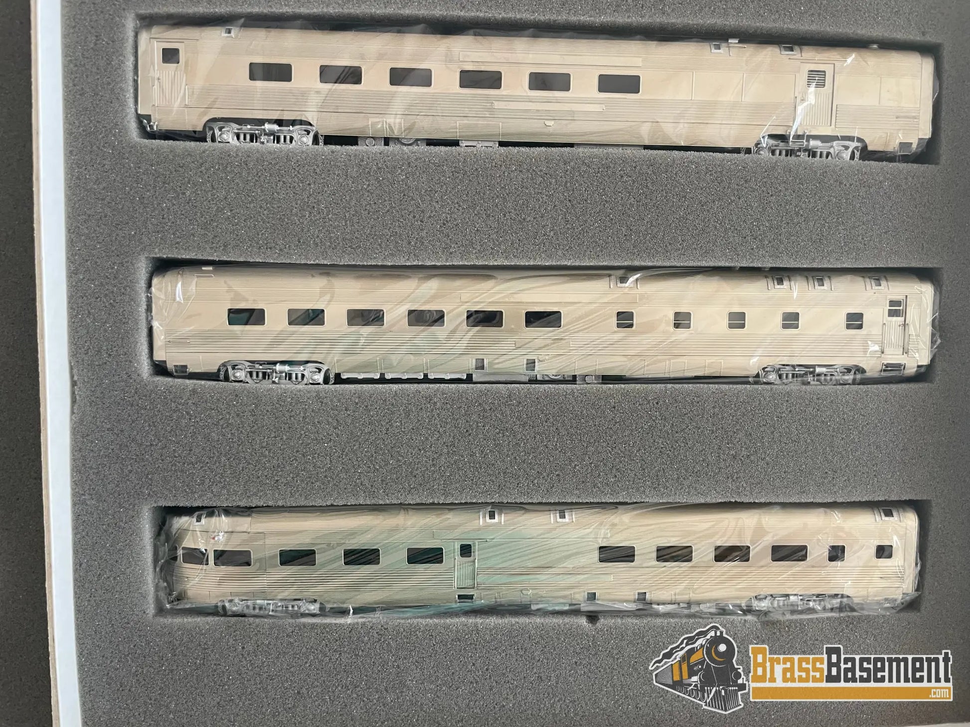 Ho Brass - Psc 15332 Nyc New York Central Empire State Express 4 - 6 - 4 Locomotive And Six Cars
