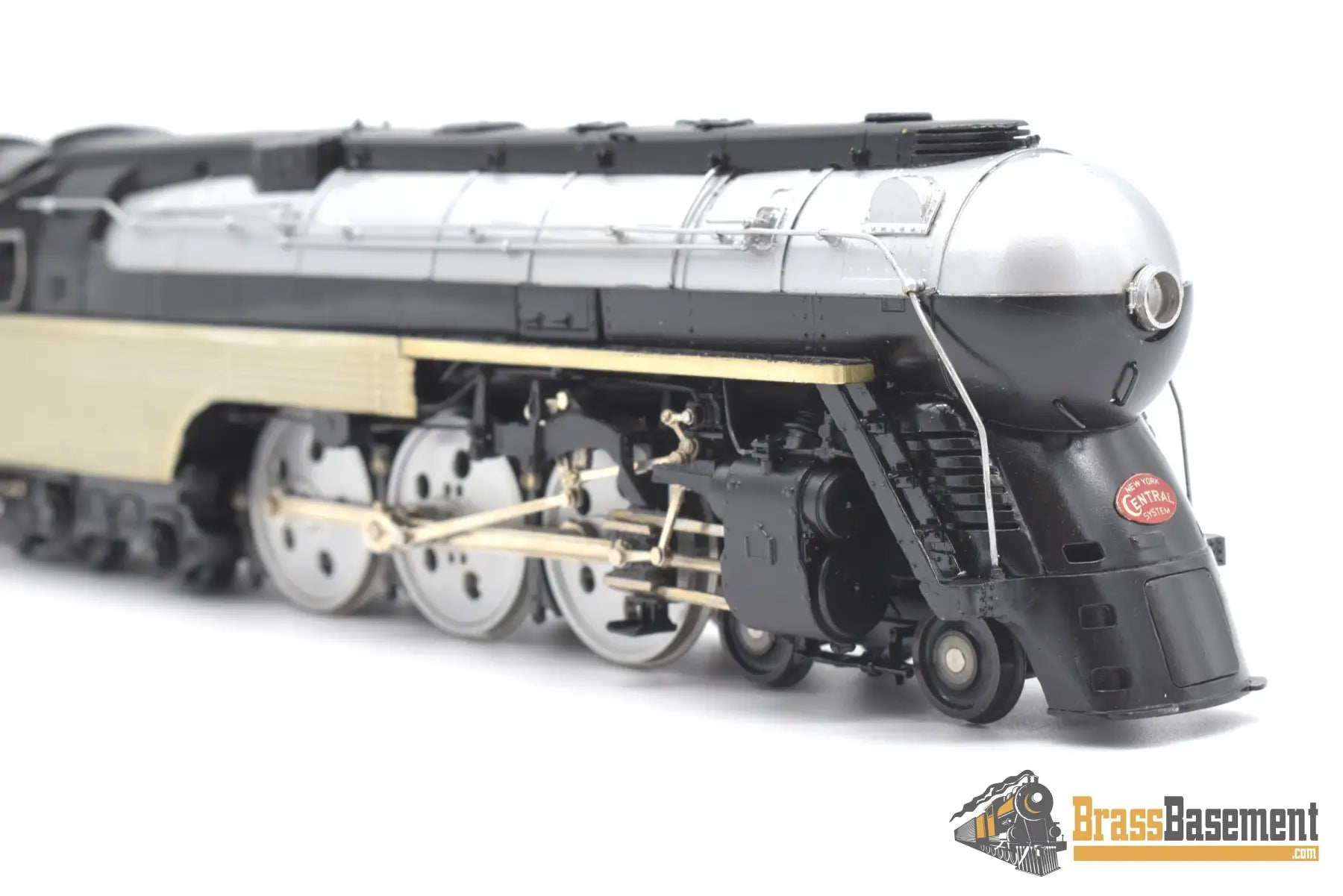 Ho Brass - Psc 15332 Nyc New York Central Empire State Express 4 - 6 - 4 Locomotive And Six Cars