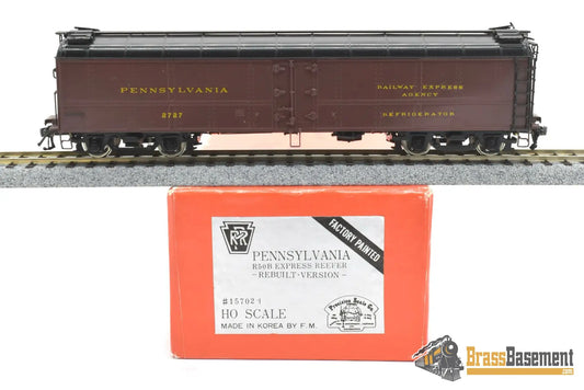 Ho Brass - Psc 15702 - 1 Prr Pennsylvania Rr R - 50B Express Reefer Factory Paint Passenger