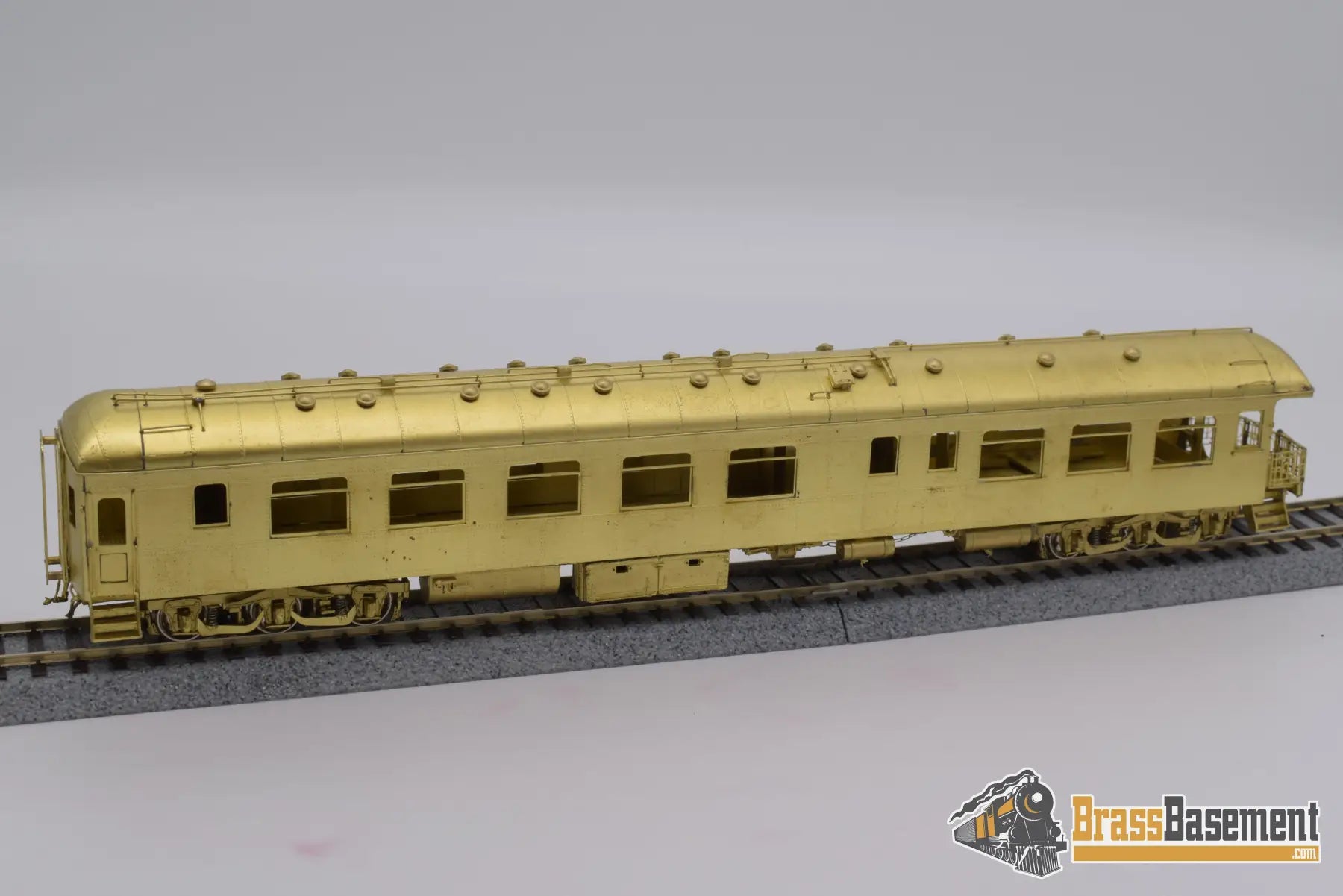 Ho Brass - Psc 15790 Southern Pacific 72’ Observation Car Unpainted Passenger
