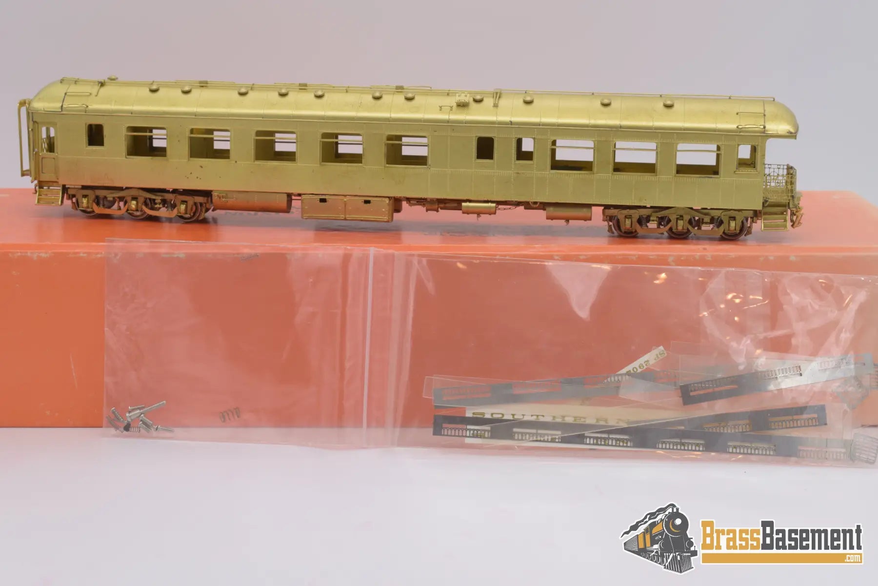 Ho Brass - Psc 15790 Southern Pacific 72’ Observation Car Unpainted Passenger