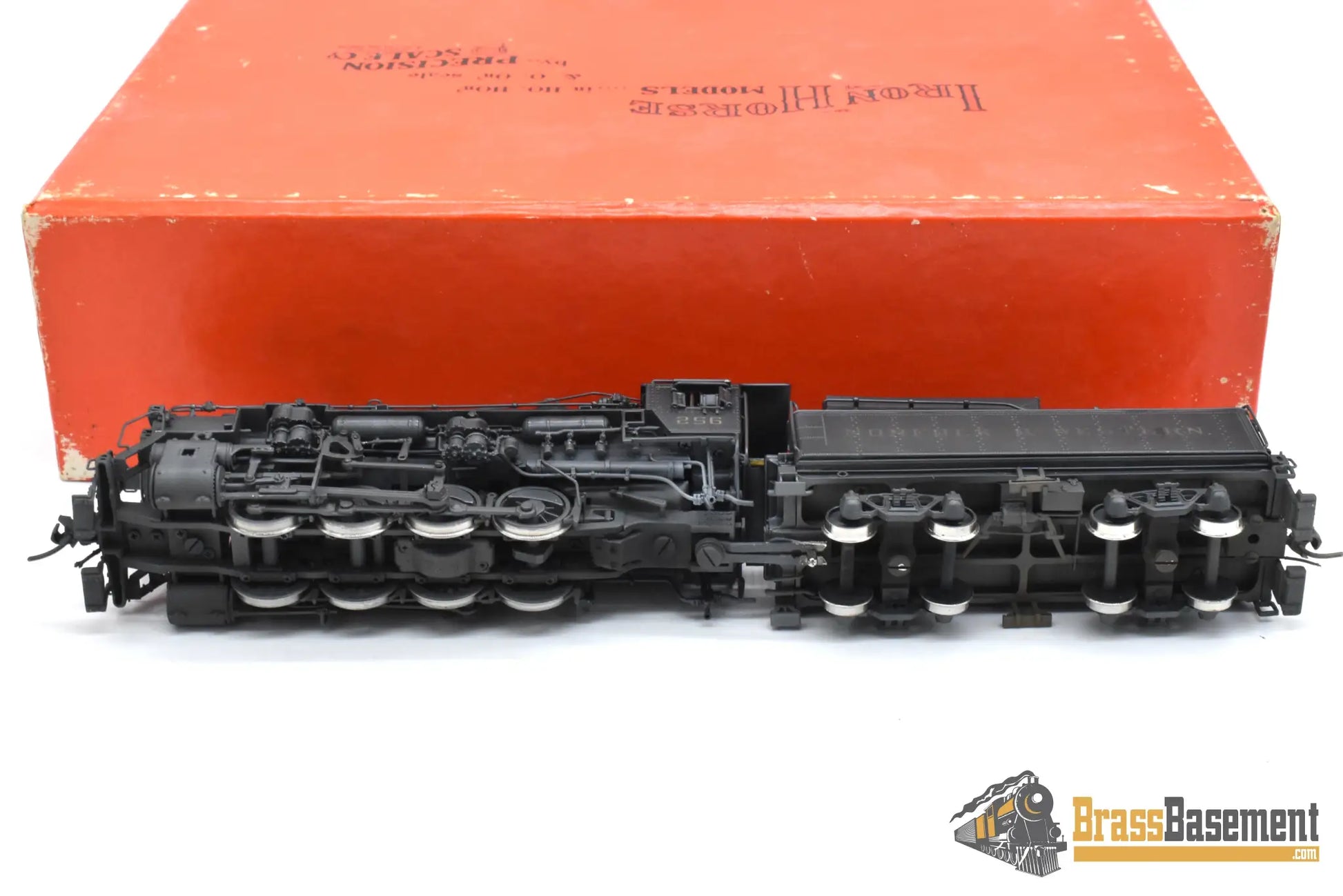 HO Brass - PSC 15874 N&W Norfolk & Western 0-8-0 S-1 #256 - Custom Paint + Steam