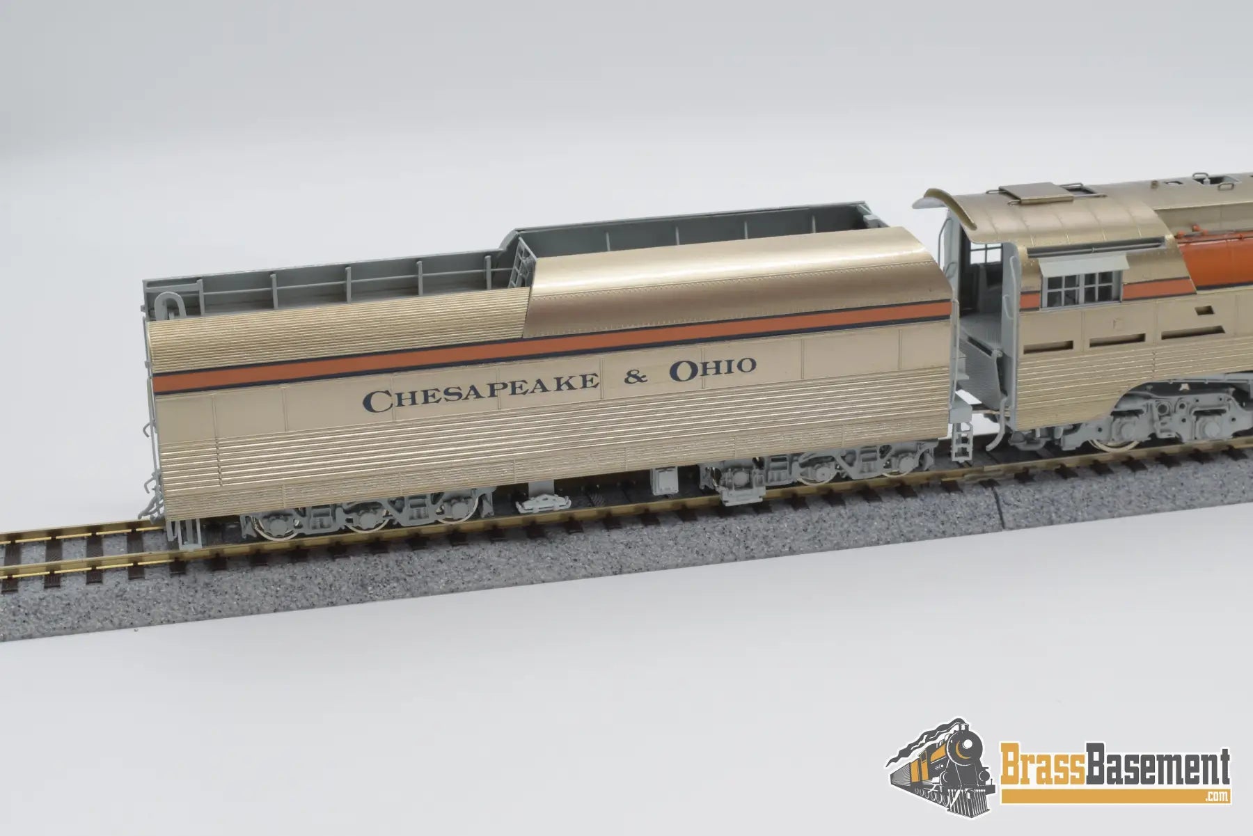 Ho Brass - Psc 15890 - 1 Chesapeake & Ohio L - 1 4 - 6 - 4 Orange Streamlined Steam