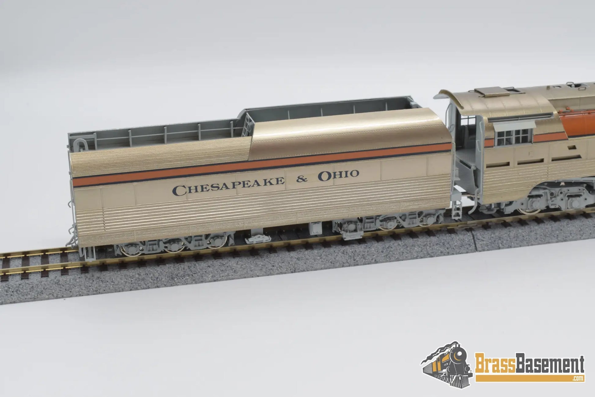 Ho Brass - Psc 15890 - 1 Chesapeake & Ohio L - 1 4 - 6 - 4 Orange Streamlined Steam