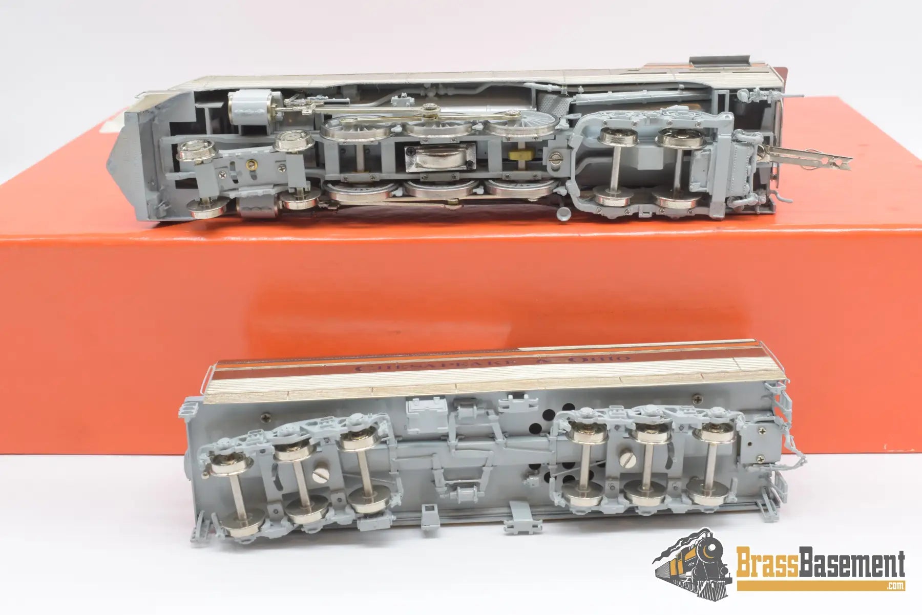 Ho Brass - Psc 15890 - 1 Chesapeake & Ohio L - 1 4 - 6 - 4 Orange Streamlined Steam