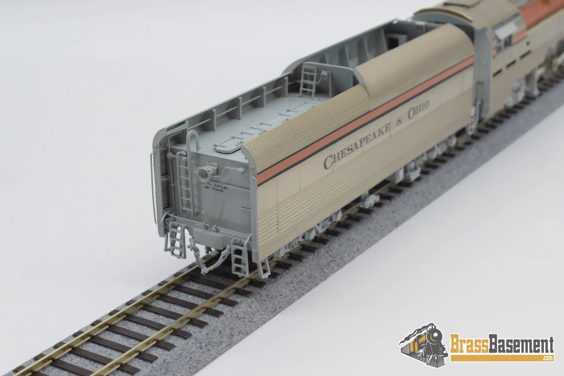 Ho Brass - Psc 15890 - 1 Chesapeake & Ohio L - 1 4 - 6 - 4 Orange Streamlined Steam