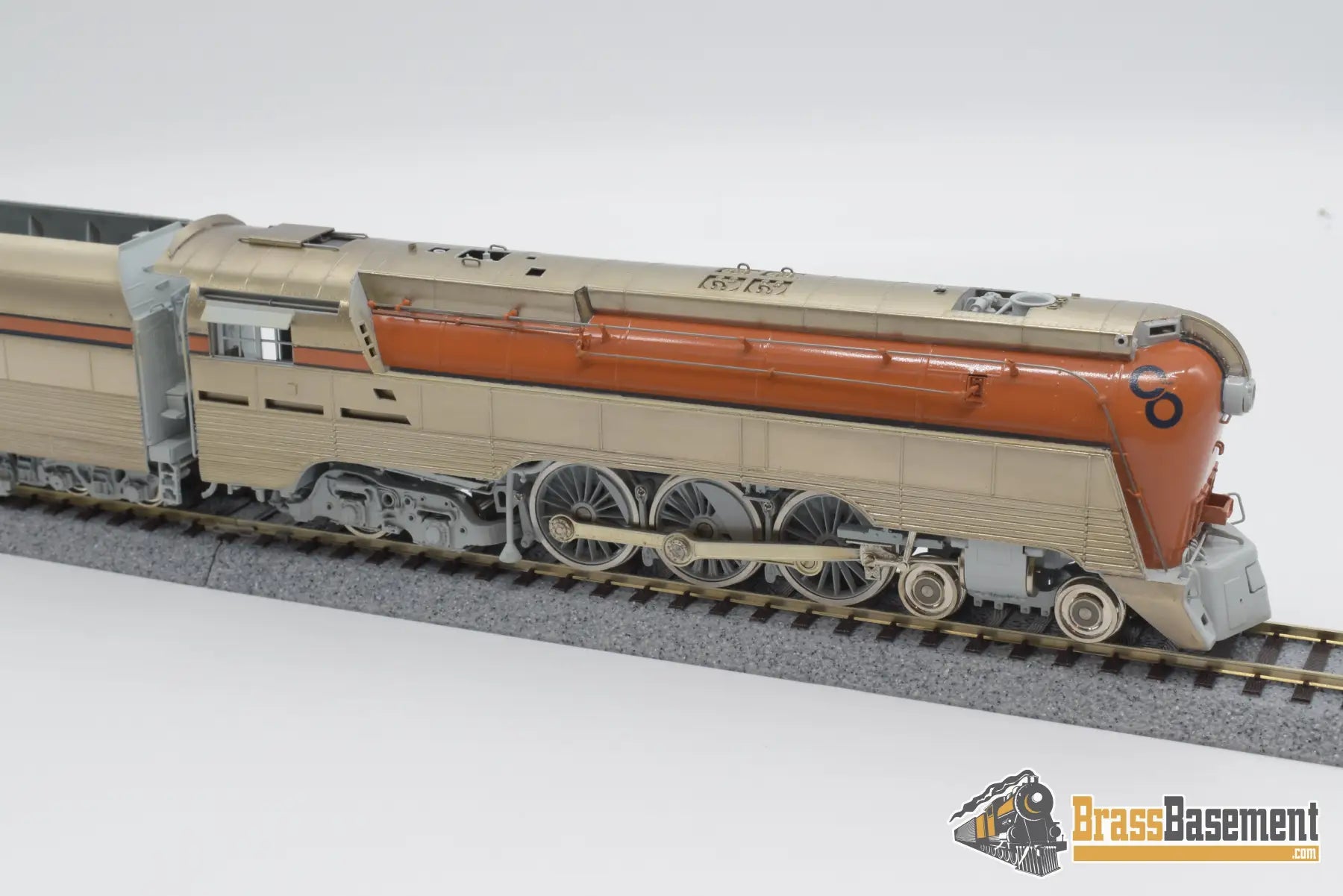Ho Brass - Psc 15890 - 1 Chesapeake & Ohio L - 1 4 - 6 - 4 Orange Streamlined Steam