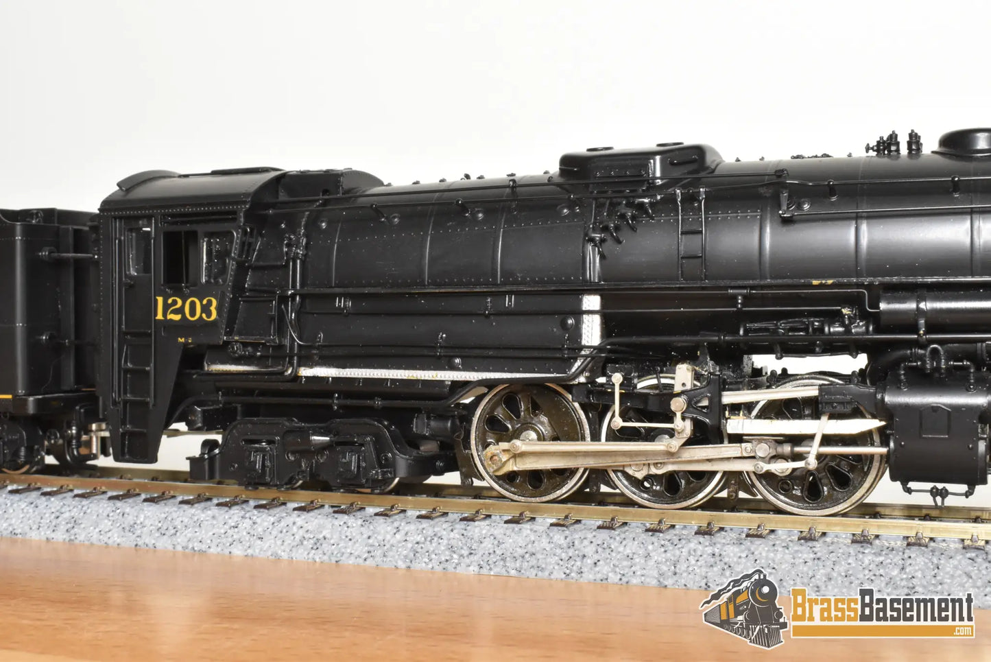 HO Brass - PSC 16042-1 Western Maryland WM M-2 4-6-6-4 #1203 As Delivered - Factory Painted Steam