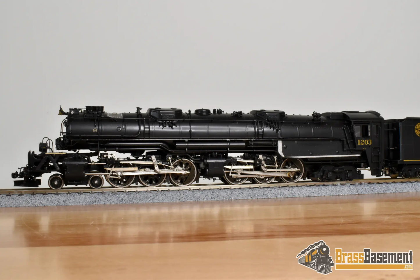 HO Brass - PSC 16042-1 Western Maryland WM M-2 4-6-6-4 #1203 As Delivered - Factory Painted Steam