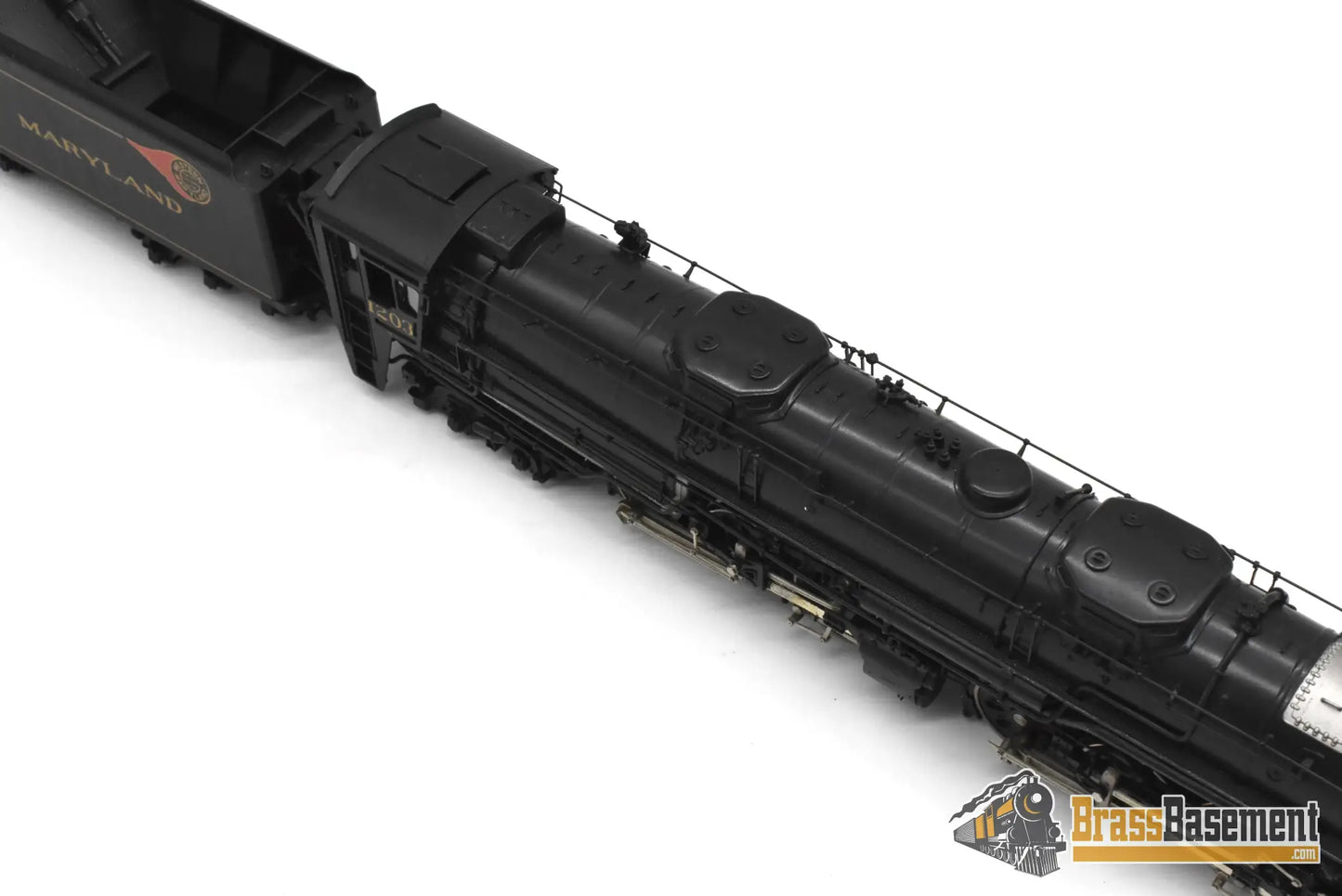 HO Brass - PSC 16042-1 Western Maryland WM M-2 4-6-6-4 #1203 As Delivered - Factory Painted Steam