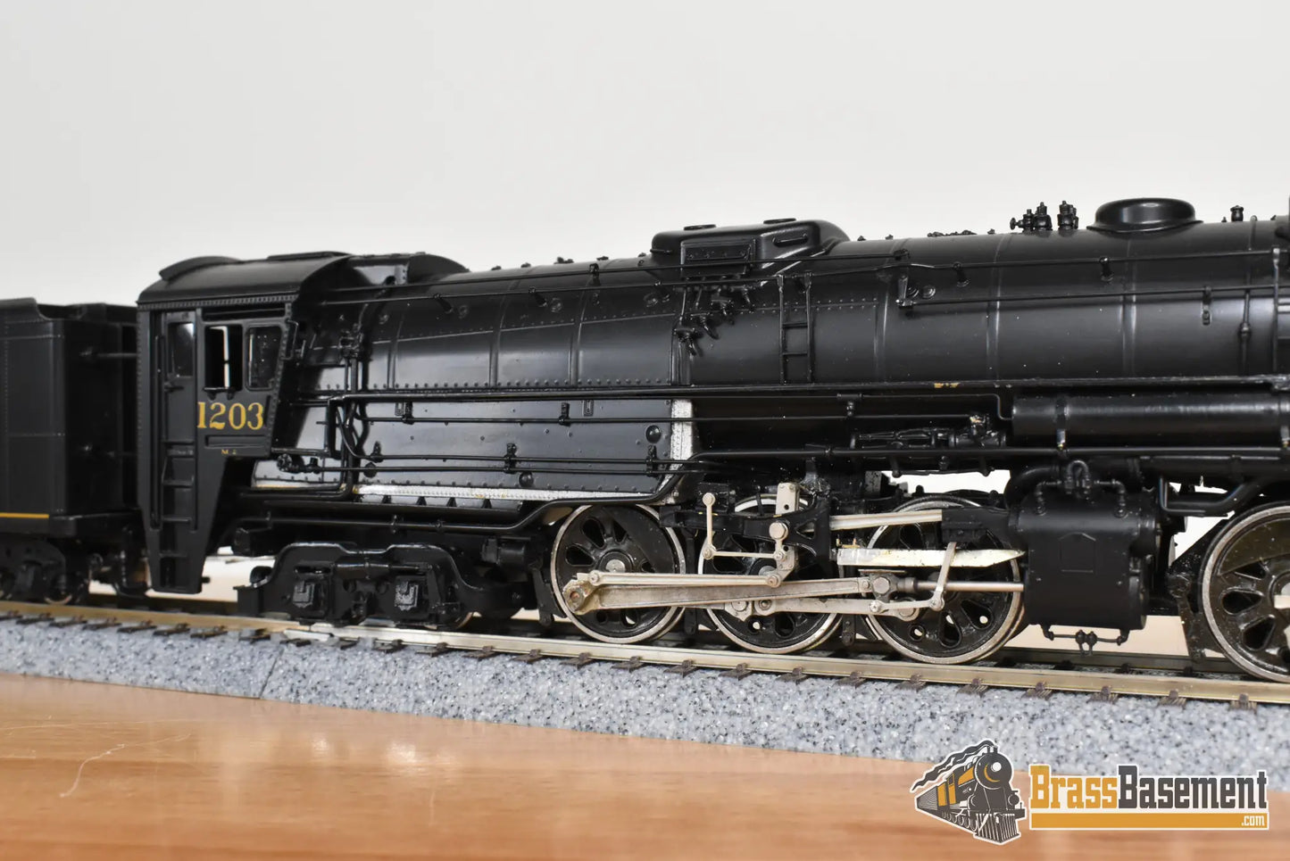 HO Brass - PSC 16042-1 Western Maryland WM M-2 4-6-6-4 #1203 As Delivered - Factory Painted Steam