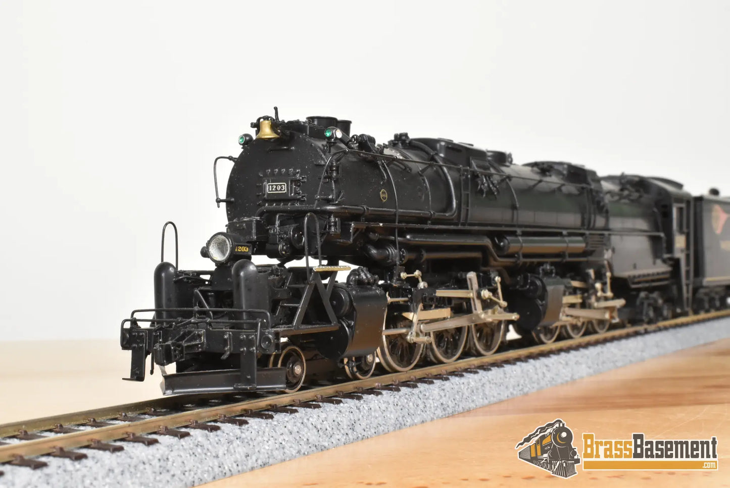 HO Brass - PSC 16042-1 Western Maryland WM M-2 4-6-6-4 #1203 As Delivered - Factory Painted Steam