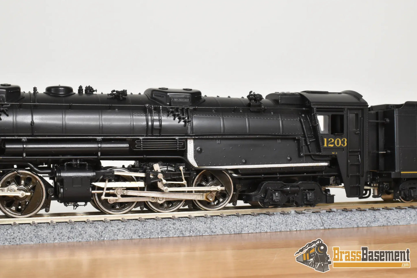 HO Brass - PSC 16042-1 Western Maryland WM M-2 4-6-6-4 #1203 As Delivered - Factory Painted Steam