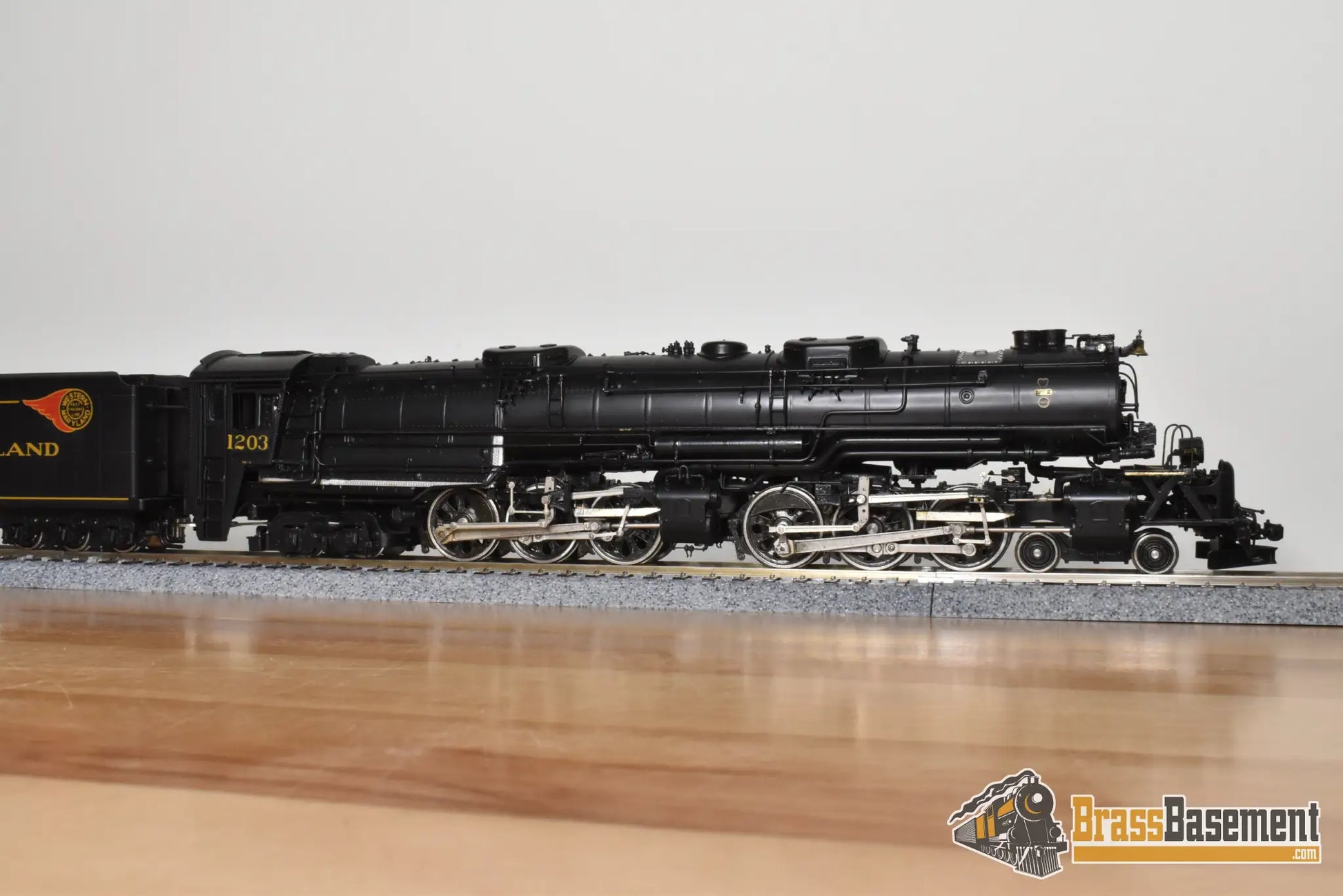 HO Brass - PSC 16042-1 Western Maryland WM M-2 4-6-6-4 #1203 As Delivered - Factory Painted Steam