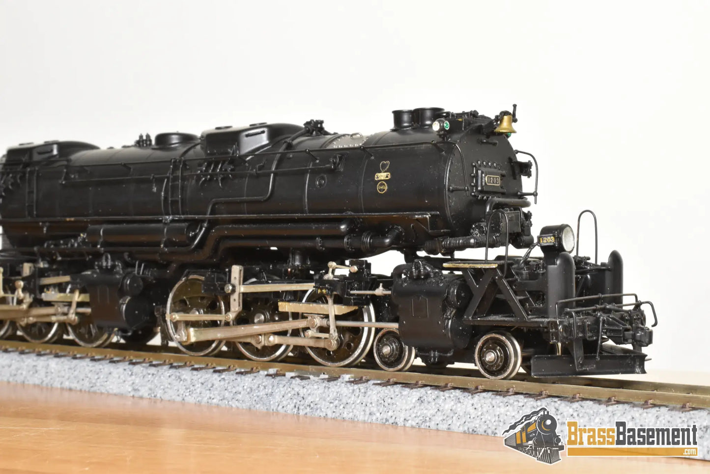 HO Brass - PSC 16042-1 Western Maryland WM M-2 4-6-6-4 #1203 As Delivered - Factory Painted Steam