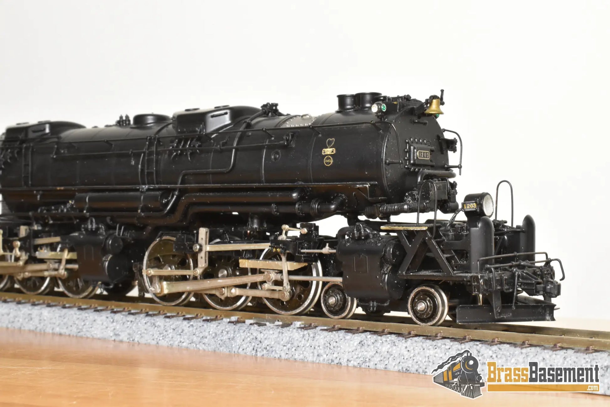 HO Brass - PSC 16042-1 Western Maryland WM M-2 4-6-6-4 #1203 As Delivered - Factory Painted Steam
