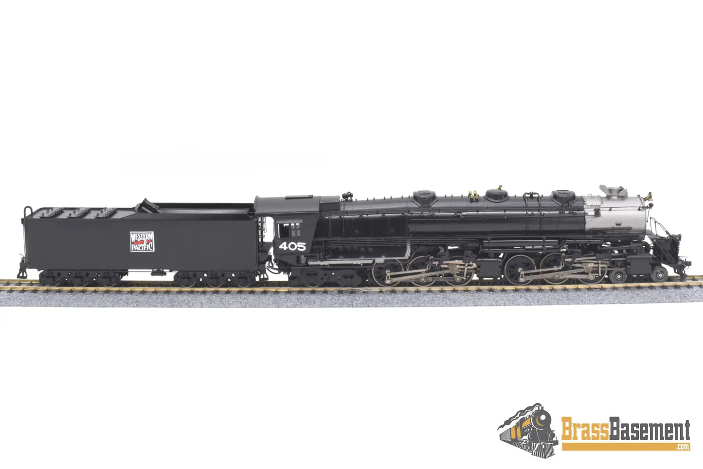 Ho Brass - Psc 16048 - 1 Western Pacific Wp 4 - 6 - 6 - 4 Challenger #405 Factory Paint Steam