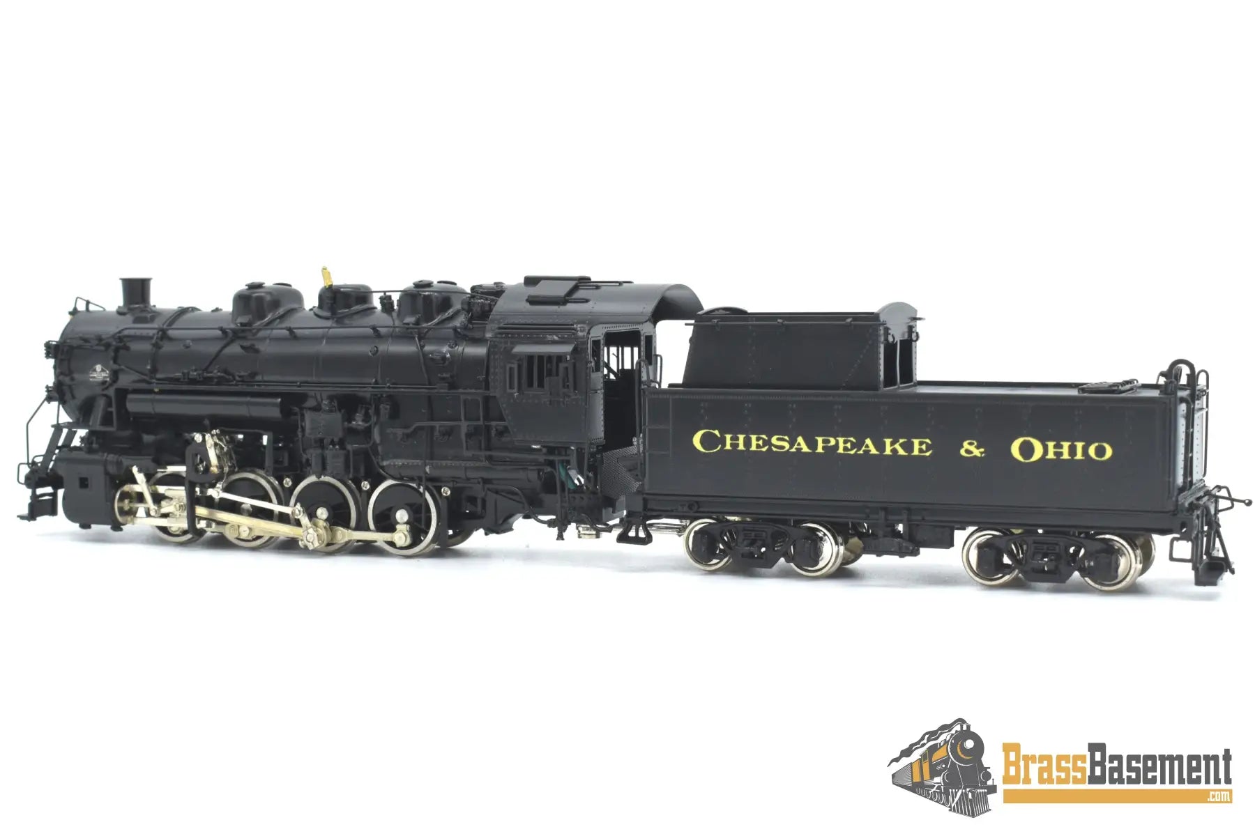 Ho Brass - Psc 16136 - 1 C&O Chesapeake & Ohio 0 - 8 - 0 C - 16 Factory Paint Steam