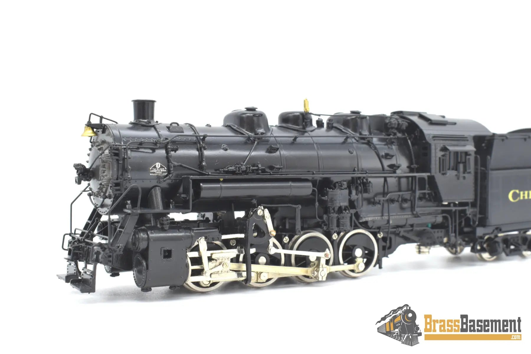 Ho Brass - Psc 16136 - 1 C&O Chesapeake & Ohio 0 - 8 - 0 C - 16 Factory Paint Steam
