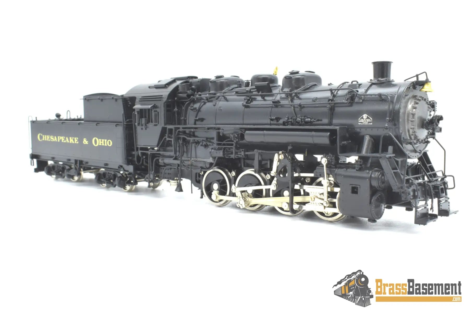Ho Brass - Psc 16136 - 1 C&O Chesapeake & Ohio 0 - 8 - 0 C - 16 Factory Paint Steam