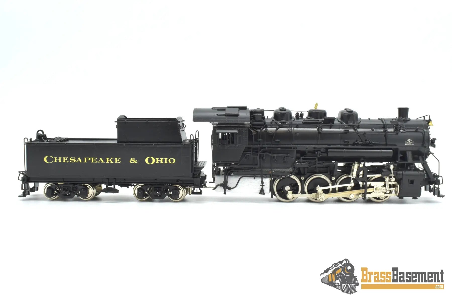 Ho Brass - Psc 16136 - 1 C&O Chesapeake & Ohio 0 - 8 - 0 C - 16 Factory Paint Steam