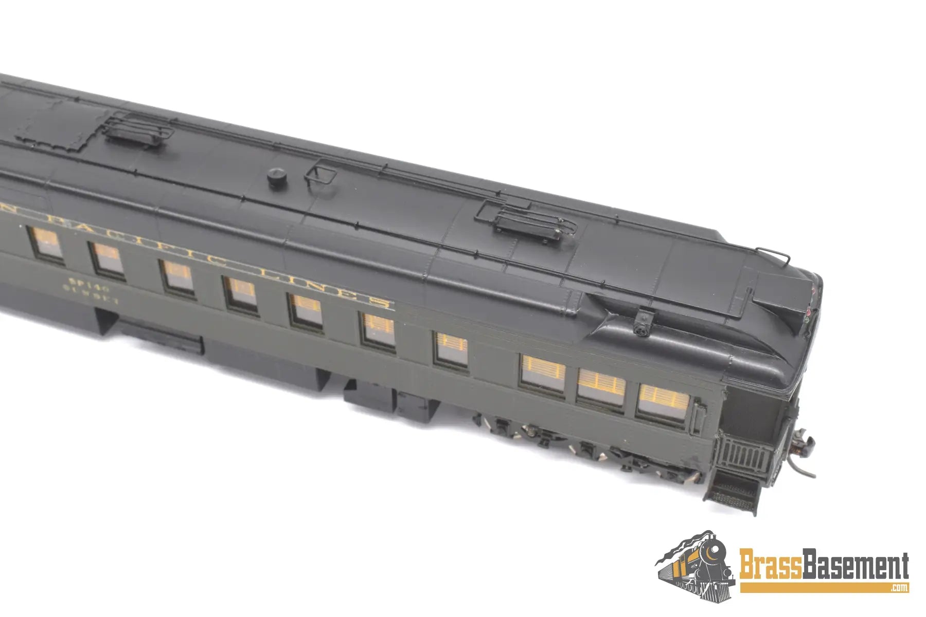 Ho Brass - Psc 16298 - 1 Southern Pacific Sp Business Car ’Sunset’ #140 F/P No Box Passenger