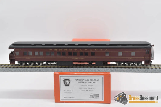 Ho Brass - Psc 16300 - 1 Pennsylvania Railroad ‘Queen Mary’ Business Car F/P Passenger