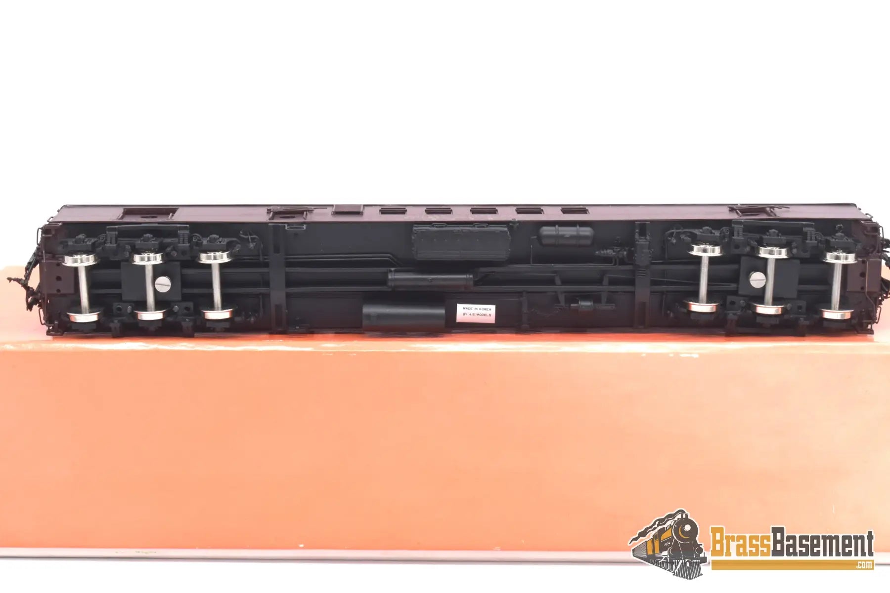Ho Brass - Psc 16530 - 2 Prr Pennsylvania Rr Bm70N R.p.o Baggage Futura Lettering Factory Paint