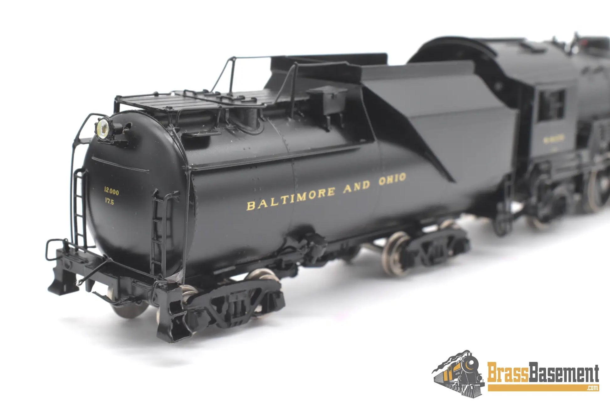Ho Brass - Psc 16536-1 B&O Baltimore & Ohio 2-8-2 Q-4 #4409 Vanderbilt Tender F/P Mint Steam