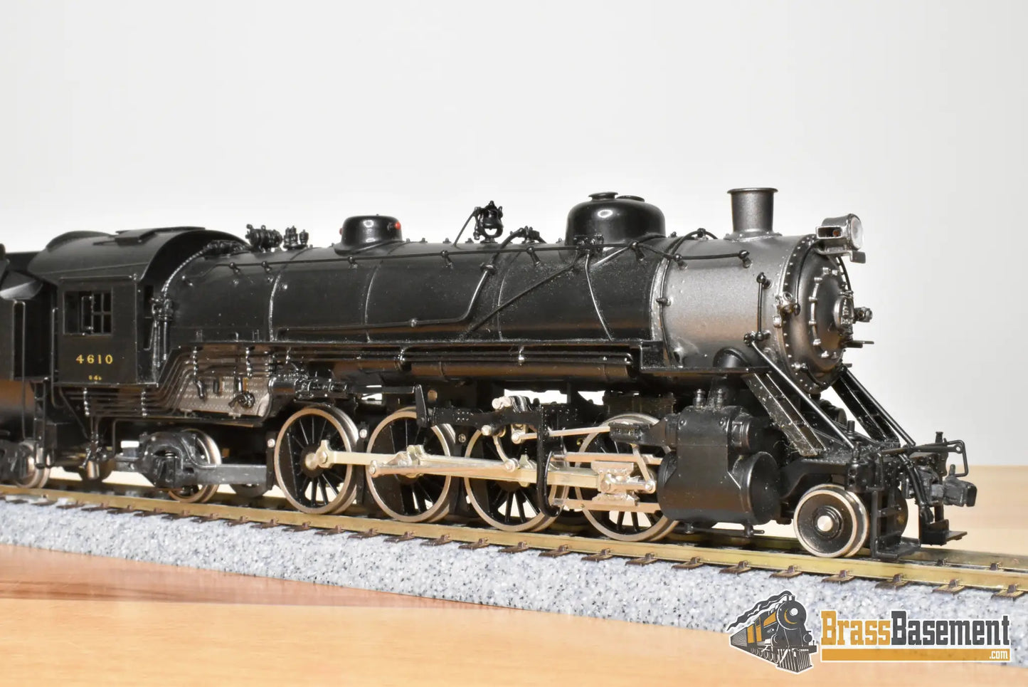 HO Brass - PSC 16538-1 B&O Baltimore & Ohio 2-8-2 Q-4b #4610 - Vanderbilt Tender F/P - Steam
