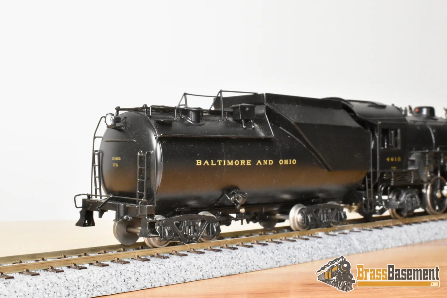 HO Brass - PSC 16538-1 B&O Baltimore & Ohio 2-8-2 Q-4b #4610 - Vanderbilt Tender F/P - Steam