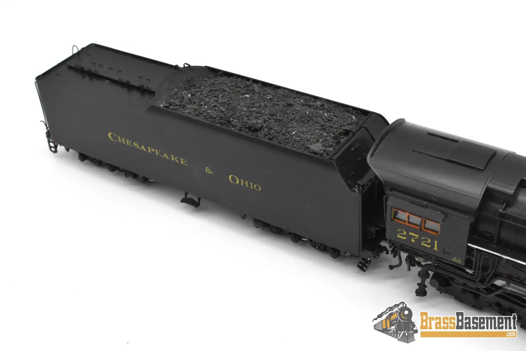 HO Brass - PSC 16616-1 C&O Chesapeake & Ohio 2-8-4 K-4 #2721 - F/P FIRST SERIES Steam