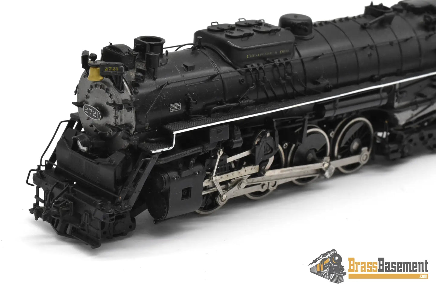 HO Brass - PSC 16616-1 C&O Chesapeake & Ohio 2-8-4 K-4 #2721 - F/P FIRST SERIES Steam