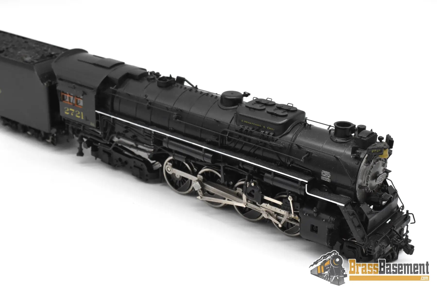 HO Brass - PSC 16616-1 C&O Chesapeake & Ohio 2-8-4 K-4 #2721 - F/P FIRST SERIES Steam