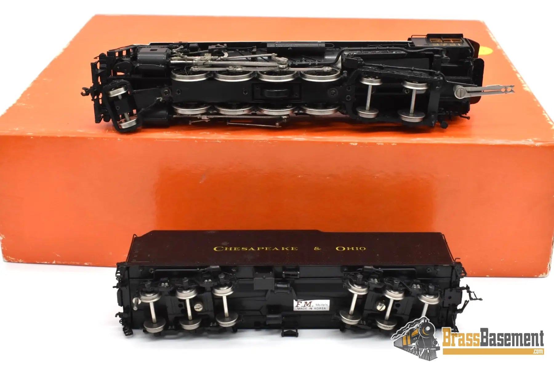 HO Brass - PSC 16616-1 C&O Chesapeake & Ohio 2-8-4 K-4 #2721 - F/P FIRST SERIES Steam