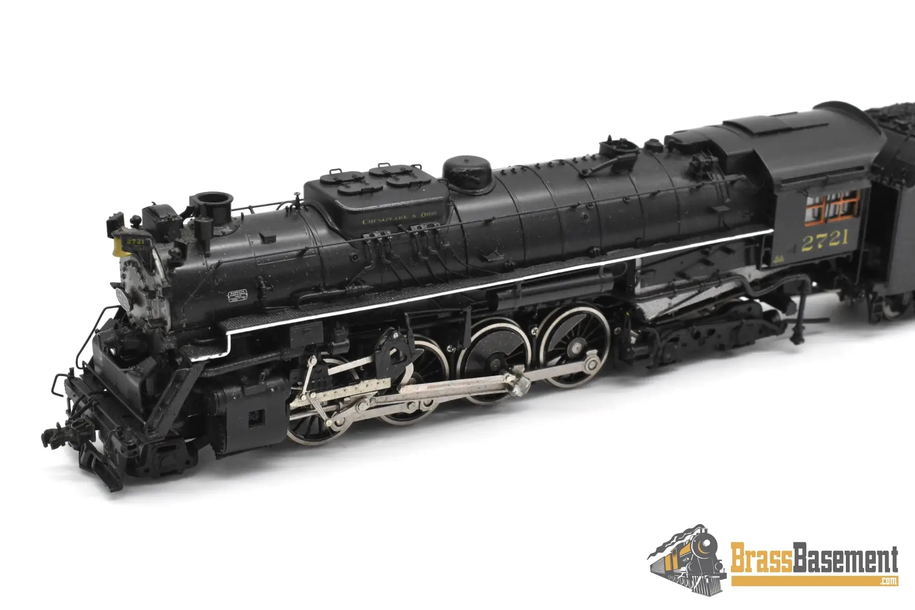 HO Brass - PSC 16616-1 C&O Chesapeake & Ohio 2-8-4 K-4 #2721 - F/P FIRST SERIES Steam