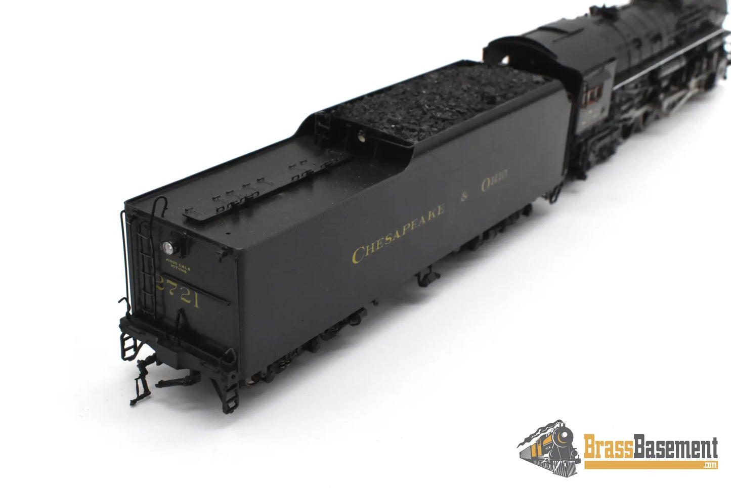 HO Brass - PSC 16616-1 C&O Chesapeake & Ohio 2-8-4 K-4 #2721 - F/P FIRST SERIES Steam