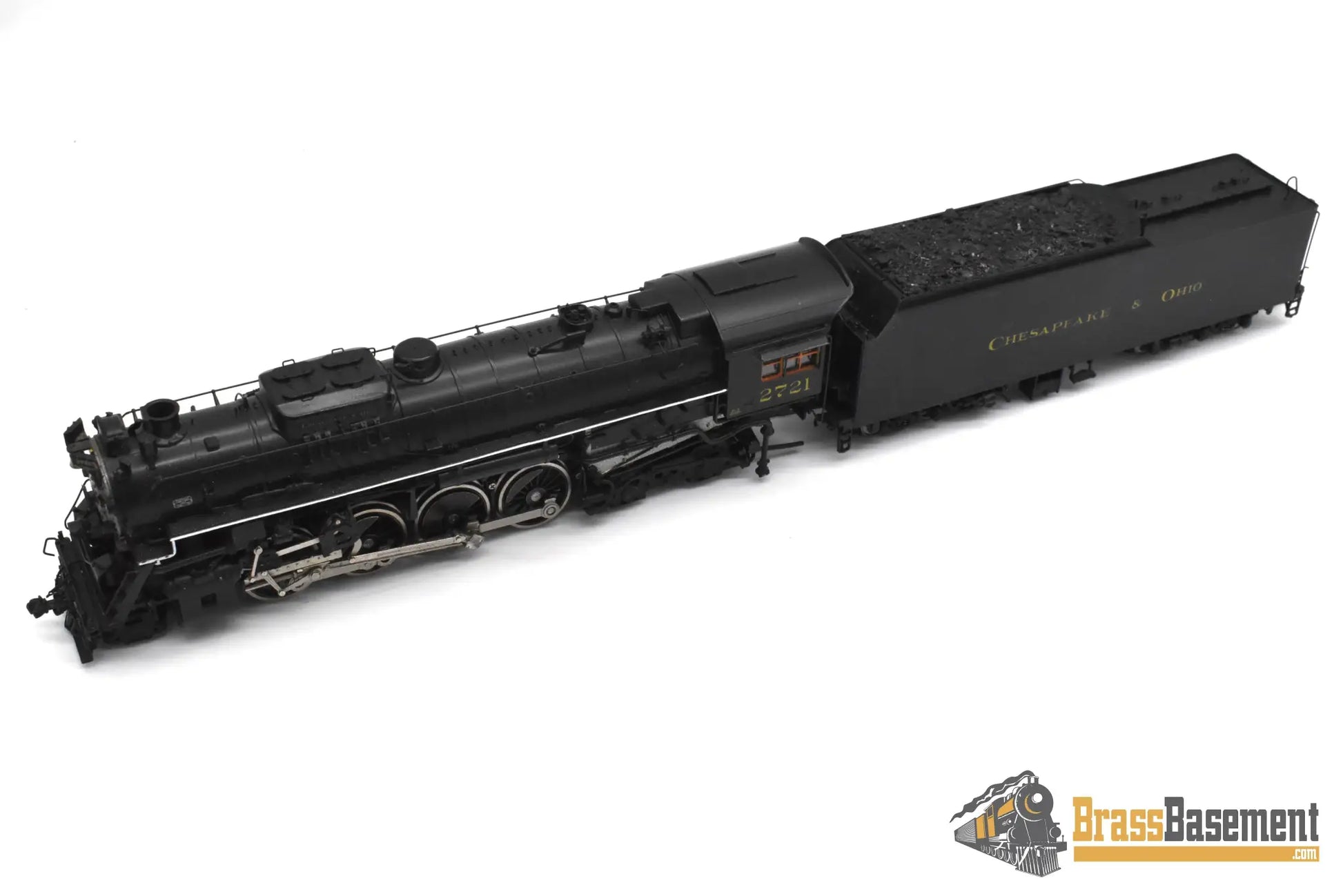 HO Brass - PSC 16616-1 C&O Chesapeake & Ohio 2-8-4 K-4 #2721 - F/P FIRST SERIES Steam