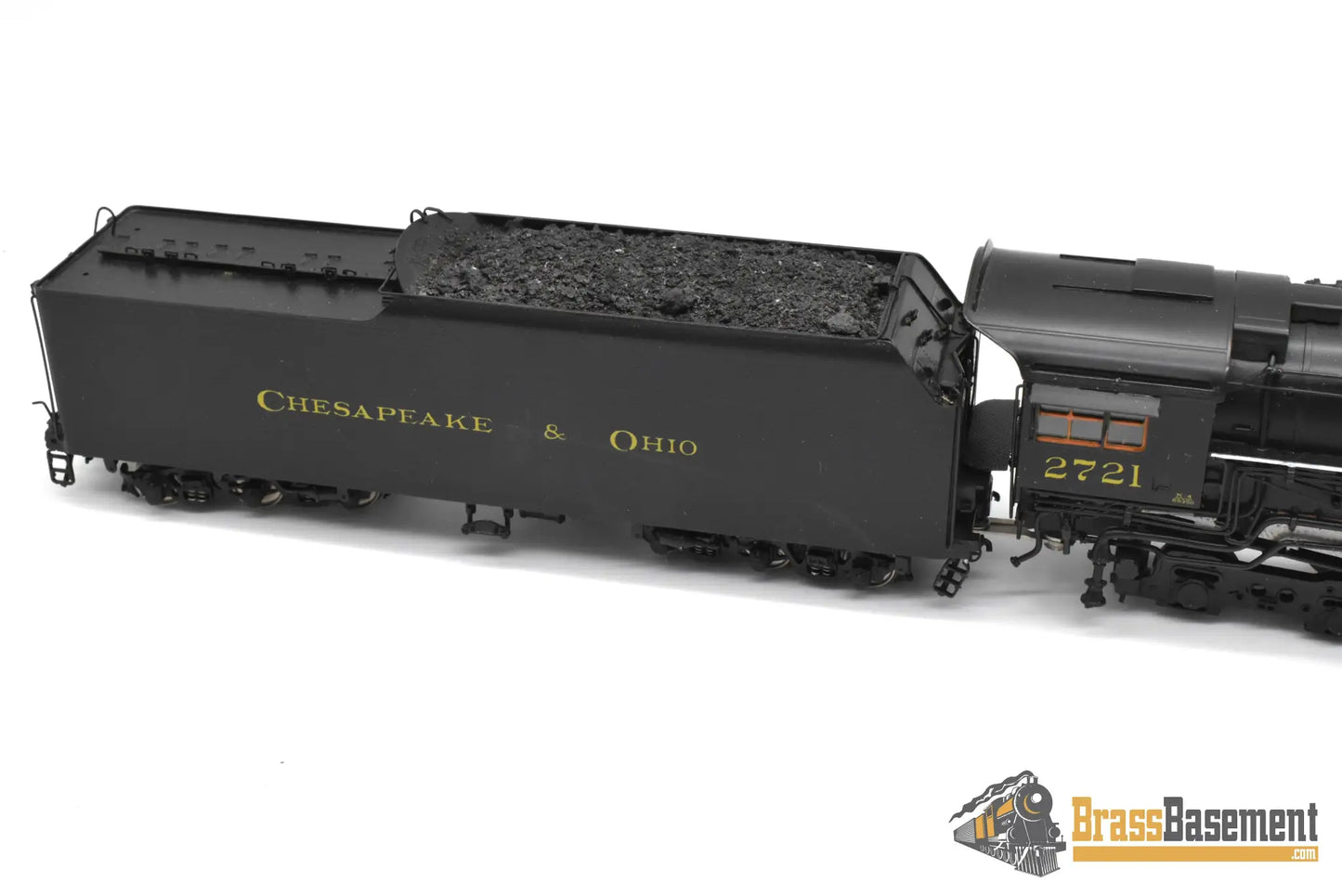 HO Brass - PSC 16616-1 C&O Chesapeake & Ohio 2-8-4 K-4 #2721 - F/P FIRST SERIES Steam